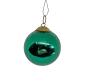 Preview: Grüne Biedermeierkugel, Meisenthal Vergo  (5 cm)