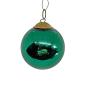 Preview: Grüne Biedermeierkugel, Meisenthal Vergo  (5 cm)