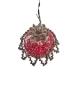 Preview: Lauscha Deckenlampe / Kandelaber um 1910