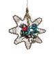 Preview: Antiker Sebnitzer Christbaumschmuck, Stern um 1910