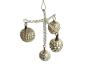 Preview: Lauscha Deckenlampe / Kandelaber um 1910