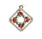 Preview: Gablonzer Ornament aus Sprengperlen, 20er Jahre