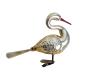 Preview: Glasornament,  Schwan / Vogel auf Zwicker, 50er Jahre