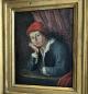 Preview: Gemälde junger nachdenklicher Mann um 1800