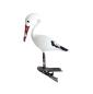 Preview: Lauscha stork on clip, around 1910