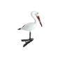 Preview: Lauscha stork on clip, around 1910