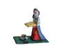 Preview: Grulicher Krippenfigur, König Melchior um 1920  (7 cm)