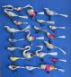 Preview: 21 Swan / Birds on clip, collection, around 1950