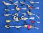 Preview: 21 Swan / Birds on clip, collection, around 1950