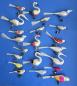 Preview: 21 Swan / Birds on clip, collection, around 1950