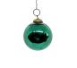 Preview: Green Biedermeier Kugel, Meisenthal Vergo​ (5 cm)