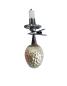 Preview: Candle Holder with  glass ornament strawberry, around 1920