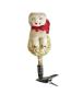 Preview: Glass ornament cat on clip around 1920