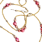 Preview: Glass Bead Garland, 130 cm, around 1930