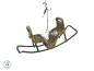 Preview: Sebnitz Ornament, Sledge, ~ 1900