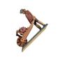 Preview: Nativity figure  " Man with barrow and grapes "
