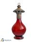 Preview: Biedermeier Lantern, blown red glass, ~ 1850