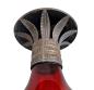 Preview: Biedermeier Lantern, blown red glass, ~ 1850