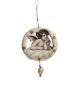 Preview: Spun cotton ornament with angel scraps,  ca. 1920