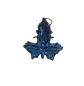 Preview: Kerzenhalter / Zwicker, Ahornblatt ~ 1880/1890