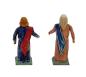 Preview: Grulicher Krippenfigur, Maria und Josef (7 cm)