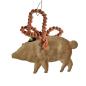 Preview: Cardboard Ornament, Pig, ~ 1930