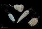 Preview: 4 Spun cotton Ornaments, ca. 1900