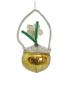 Preview: Wire wrapped red hanging basket, ca. 1950