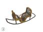 Preview: Sebnitz Ornament, Sledge, ~ 1900