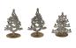 Preview: 3 free standing rhinestone Christmas trees