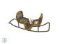 Preview: Sebnitz Ornament, Sledge, ~ 1900
