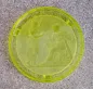 Preview: Uranium glass platter, ca. 1930, Curt Schlevogt Gablonz / Heinrich Hoffmann