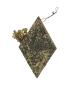 Preview: Blumenampel aus Karton, beglimmert, um 1920