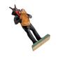 Preview: Grulich nativity figure, Devil / Krampus with child  (7 cm)