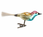 Preview: Lauscha song bird on clip, around 1930