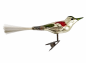 Preview: Lauscha song bird on clip, around 1950
