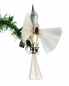 Preview: Lauscha song bird on clip with spun glass wings and tail