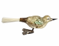 Preview: Singvogel auf Zwicker, Lauscha um 1920
