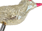 Preview: Song bird with venetian dew on clip, around 1920