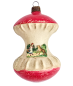 Preview: Seltene Lauschaer Christbaumkugel um 1920