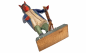 Preview: Grulicher Krippenfigur,  Teufel / Krampus mit Rute  (7 cm)
