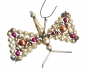 Preview: Gablonz butterfly around 1920