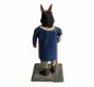 Preview: Grulicher Krippenfigur,  Teufel / Krampus mit Schlegel  (7 cm)