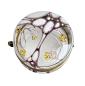 Preview: Deckeldose / Schmuckdose aus Glas, emailliert, Jugendstil