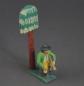 Preview: Grulich nativity figure "shepherd sitting in front of a palm" (7 cm)