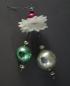 Preview: Wire wrapped glass Ornament, Gablonz ca. 1950