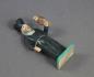 Preview: Grulicher Krippenfigur " Priester mit Eule " (5 cm)