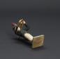 Preview: Grulich nativity figure " Mineworker / Musician with Euphonium " (7 cm)