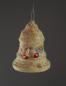 Preview: Glocke aus Watte mit Fliegenpilzen ~ 1920