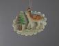 Preview: Cardboard ornament with deer, ca. 1930